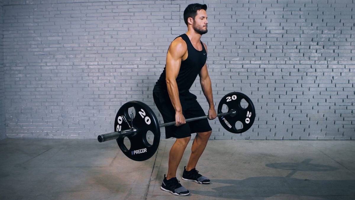 barbell clean - power clean - EVO Fitness