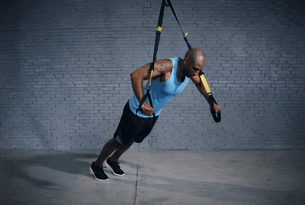 TRX chest press
