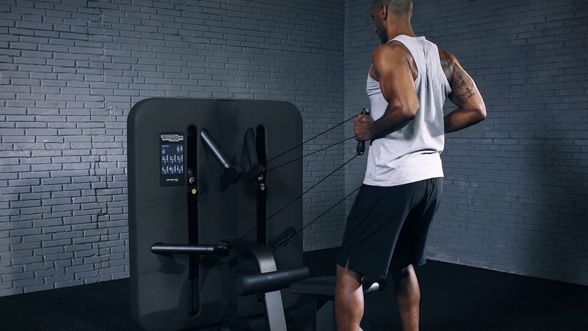 Standing low pull - Low Pull debout - EVO Fitness