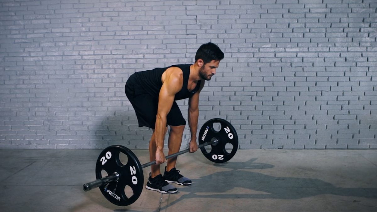 Barbell deadlift - Kreuzheben mit der Langhantel - Deadlift avec haltère - EVO Fitness