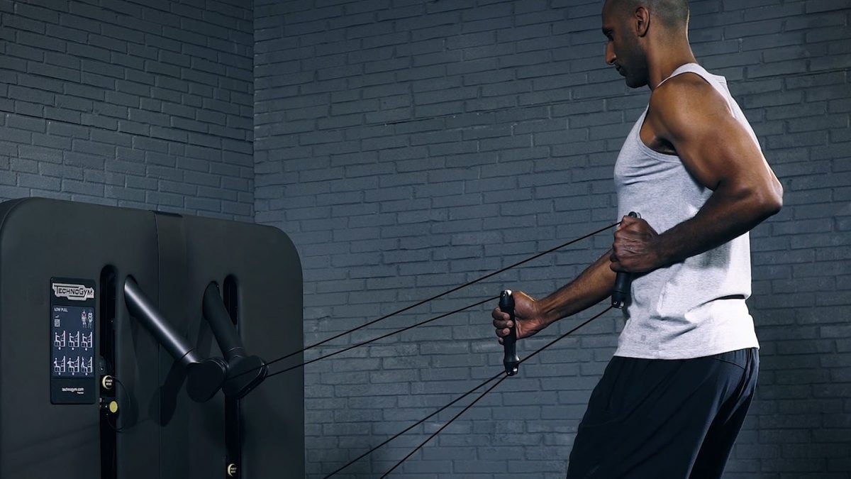 Alternate low pull - Low pull alterne - EVO Fitness