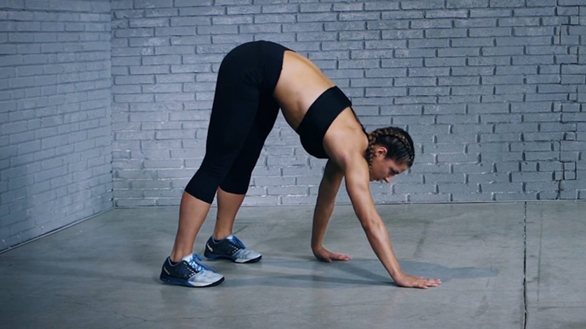 inch worm exercise - exercice inch worm - Inch-Worm Übung - evofitness