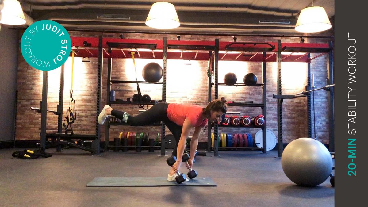 Stability Workout - entraînement de stabilité - EVO Fitness