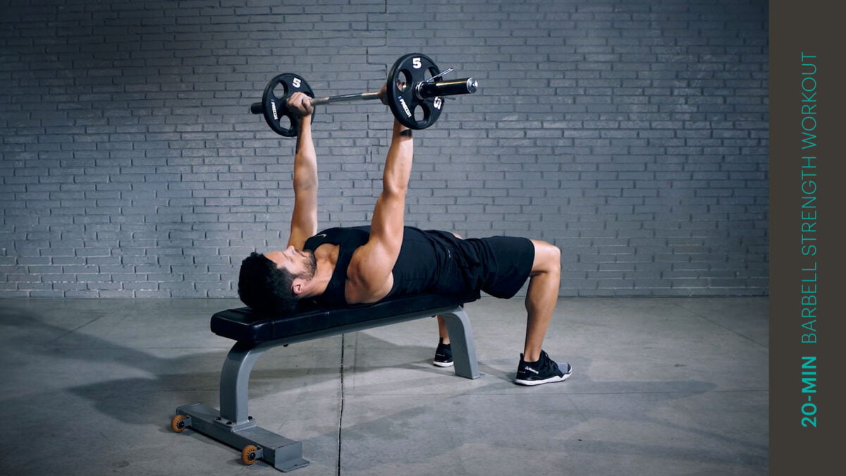 barbell strength workout