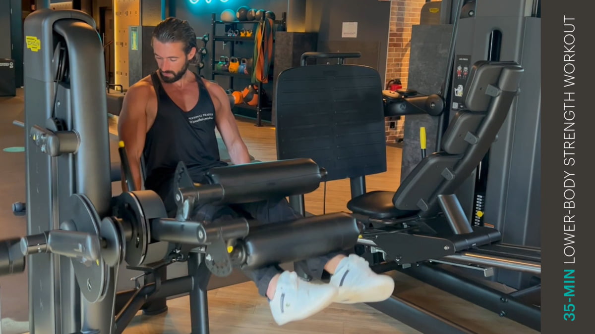 lower-body strength workout