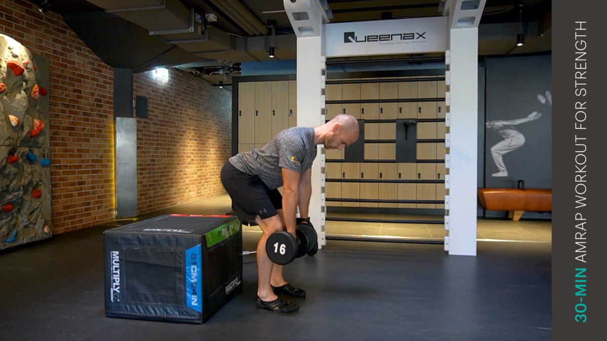 AMRAP workout for strength