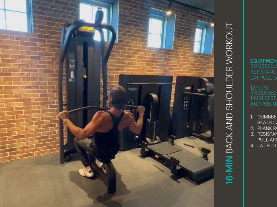 Rücken-und-Schulter-Workout