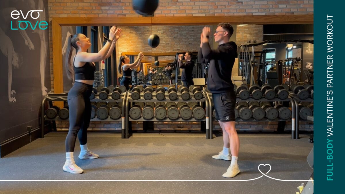 full-body Valentine’s partner workout